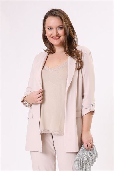 Taş KIVRIK KOLLU BLAZER